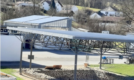 Integriertes Klimaschutzkonzept - Kläranlage: Zweite Erweiterung der Photovoltaik-Anlage abgeschlossen