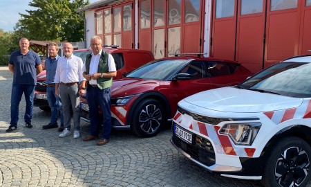 Umstellung auf den Einsatz von Elektrofahrzeugen –  Erste Elektroautos im Bereich der Tiefbauverwaltung