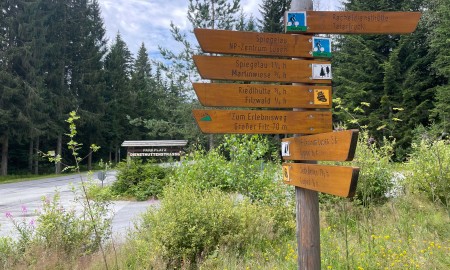 Querungshilfe an der Diensthüttenstraße im Nationalpark wird gebaut