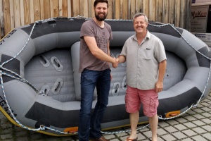 Dauerleihgabe des Kanu-Club Regen für die Jugendarbeit