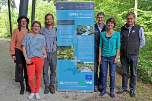 Nationalparkwasser auf Leinwand gebannt