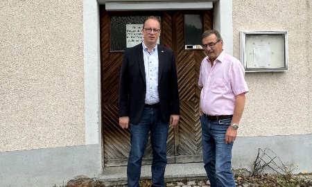Abgeordneter Martin Behringer zu Besuch bei Bürgermeister Josef Kern