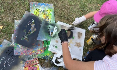 Streetart im Skaterpark – Graffiti-Workshop macht Grafenau noch bunter