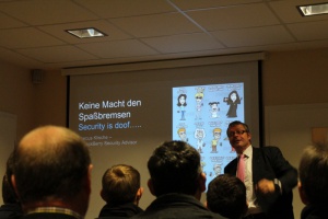 Live-Hacking bei der Hausmesse von Wensauer Com-Systeme