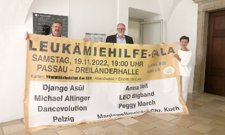 Leukämiehilfe Passau lädt zum 14. Galaabend