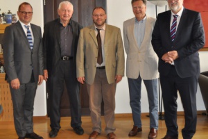 Förderverein Oberhausmuseum bei OB Jürgen Dupper