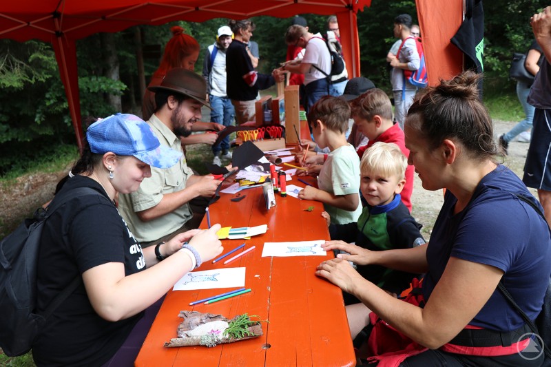 Ganz im Zeichen der Fledermaus stand der Stand des Naturparks Bayerischer Wald.