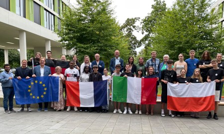 Bezirk Niederbayern begrüßt europäische Schülergruppe in Landshut - SommerAKTIVersität 2024 offiziell gestartet