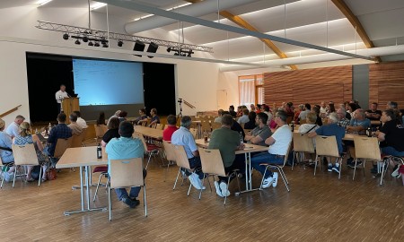 Eisensteiner informieren sich über den bevorstehenden Bürgerentscheid