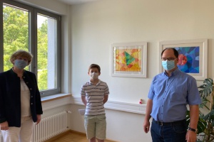 Zwei Freyunger Gymnasiasten absolvierten die Fürther Mathematikolympiade (FüMO) mit sehr großem Erfolg