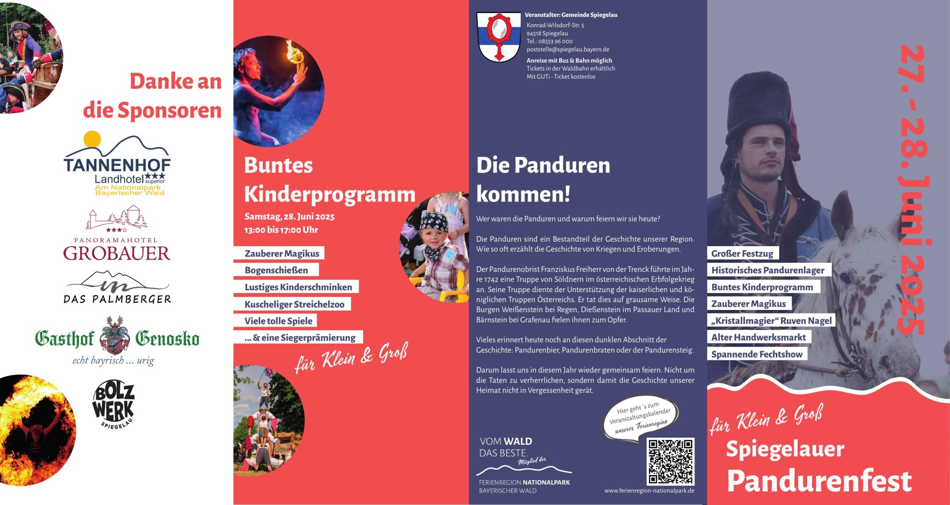 Programm Pandurenfest 2025 - Seite 1
