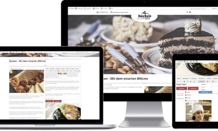 BWcms - moderne Webseiten einfach verwalten