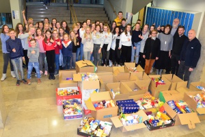 Große Weihnachtsspendenaktion an der Realschule Grafenau