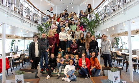 Donauschifffahrt für ukrainische Familien