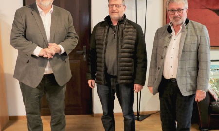 Oberbürgermeister Jürgen Dupper empfängt Vertreter des Ärztlichen Kreisverbands Passau