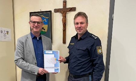 Sicherheitsgespräch zwischen Gemeinde und Polizei