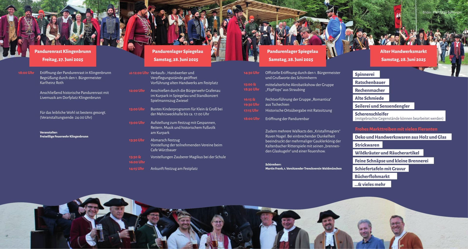 Pandurenfest Programm 2025 - Seite 2