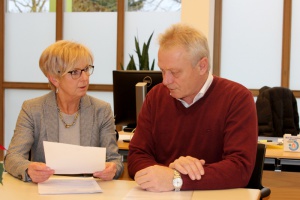 Antrittsbesuch bei der neuen Landrätin