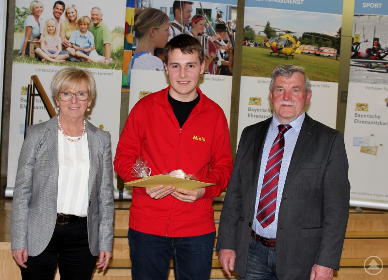 Bürgermeister Hans Seidl und Landrätin Rita Röhrl