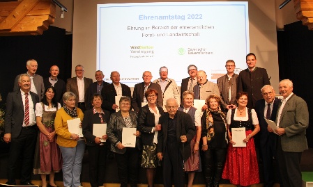 Ehrenamtstag des Landkreises Freyung-Grafenau stand in diesem Jahr unter dem Motto Land- und Forstwirtschaft