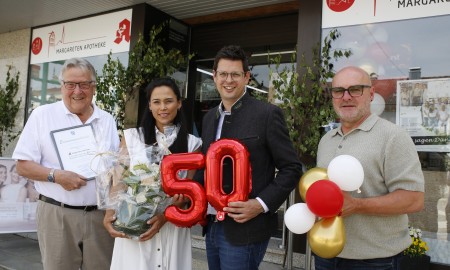 Margareten Apotheke feiert 50 Jahre im Dienst der Gesundheit