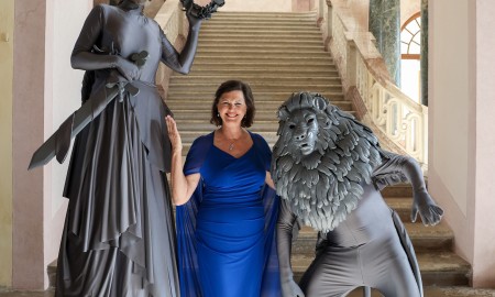 Sommerempfang mit Löwe und Bavaria