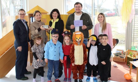 490 Euro f&uuml;r den Caritas Kindergarten St. Michael