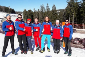 Bergwacht-Anwärter bestehen Winterprüfung am Arber