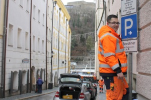 Schrottgasse: Parkausweis A gilt nun auch samstags