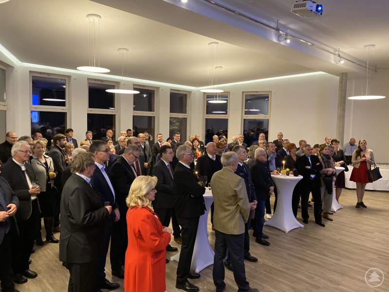 Über 100 geladenen Ehrengäste aus den verschiedensten Bereichen.