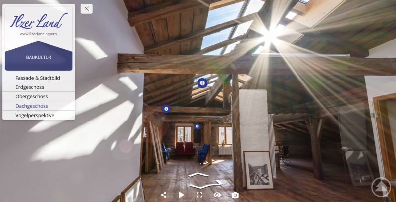 Ausschnitt aus einer 3D-Tour