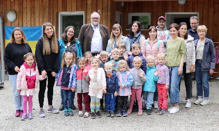 Kita-Angebot für ukrainische Flüchtlingskinder