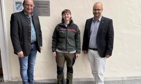 Neue Försterin für das Forstrevier Vilshofen