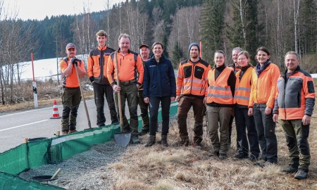 Nationalpark startet Ma&szlig;nahmen zum Amphibienschutz