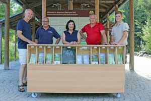 Neue Infotheke für Waldführer