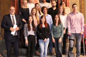 Oberbürgermeister Jürgen Dupper begrüßt 13 „Neulinge“