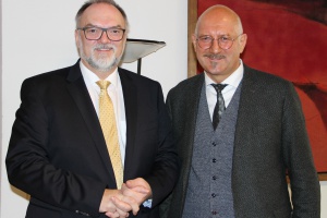 Antrittsbesuch: MdL Manfred Eibl bei Oberbürgermeister Jürgen Dupper