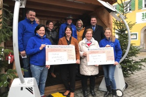 Trachtenverein „Grenzlerbuam Ratzing“ machen 10.000 Euro voll