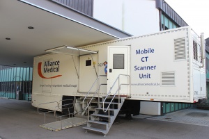 CT in der Arberlandklinik Viechtach nun im Trailer