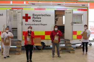 Ein Osternest für‘s Impfzentrum