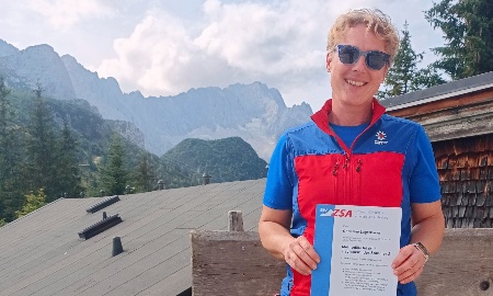 Neue Ausbilderin für die Grafenauer Bergretter