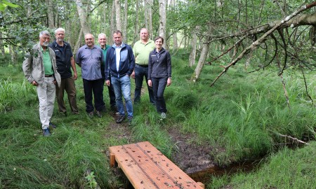 Der Kirchenweg am Kolbersbachs ist wieder begehbar