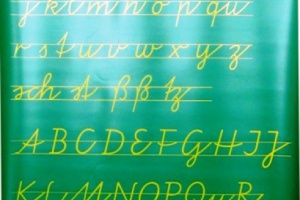 Schulanfang 2015: Zur Geschichte unserer Schrift