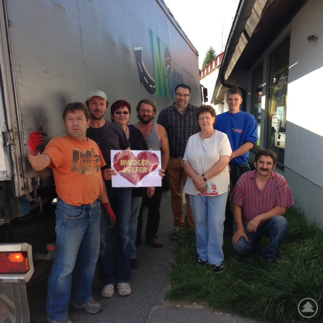 WAIDLER-HELFEN bietet einen kostenlosen Abholservice für Sachspenden.