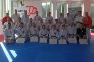 Paul Gruber erwirbt den 5. Dan in Karate