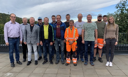 Bauhofleiter der ILE Ilzer Land treffen sich