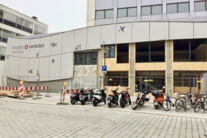 Eingang zur wissenswerkstatt erhält neues Gesicht