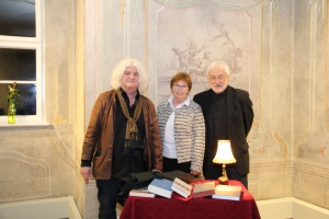 Volles Haus in Schloss Wolfstein bei Alfred Kubin