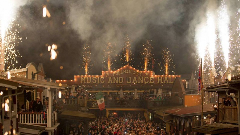 Flyer/Grafik zum Event: Große Silvesterparty in Pullman City am Sa., 31.12.2016