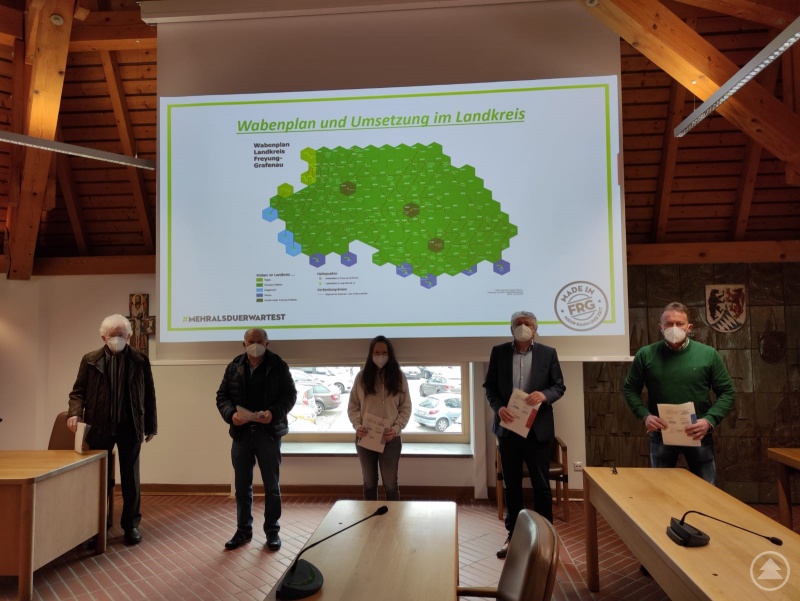 v.l.: M. Pfeffer, R. Brunnhölzl, C. Dafinger, B. Sieghart, A. Pfeffer